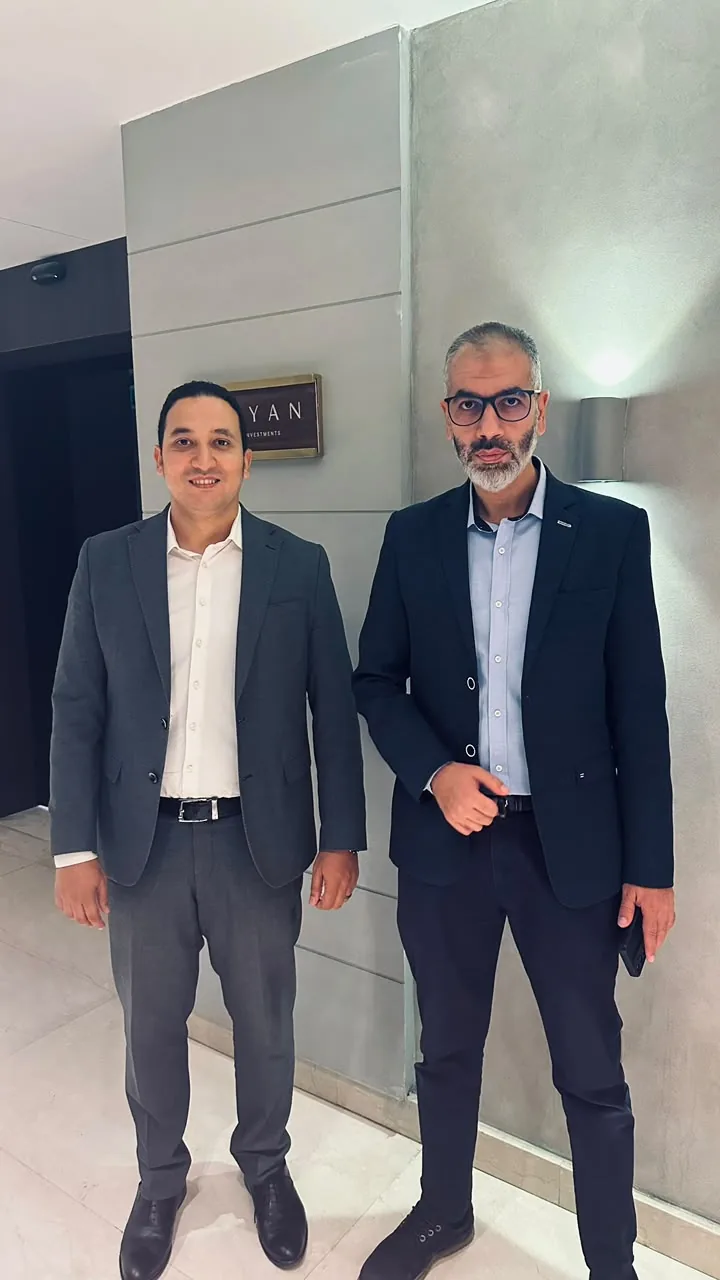 Perfect Tech and Bonyan Investments management at Bonyan headquarters